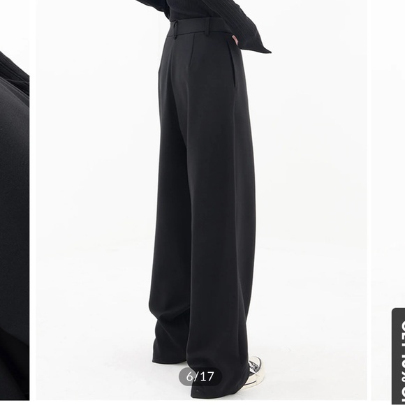 NWT Asymmetrical Wide Leg Pants - Picture 3 of 9